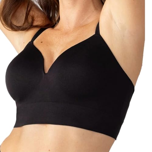 MEIION Rose on Six Daily Essential BH, rosensix Damen Original BH Bequemer Soft ohne Bügel mit Starkem Halt Nahtloser, für den täglichen Gebrauch, bequemer Halt von MEIION
