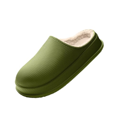 MEIION Original，Airfoot Arktis，Winter Plüsch Warme rutschfeste Leichte Cozislides Eva Slippers cloudies Baumwolle Hausschuhe Herren Damen Unisex von MEIION