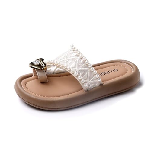 MEIION Sommerliche Mädchen-Sandalen im koreanischen Stil, Anti-Rutsch-Zehentrenner, Kinder-Slipper für draußen, süße Mädchen-Sandalen, Trend von MEIION