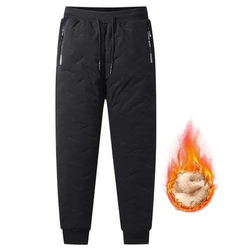 MEIION Thermohose - schützt vor Regen und Kälte Dicke Warme Gefütterte Winterhose Herren Dreilagige Warme Winterhose für Herren Plus Size Outdoor-Sport, Radfahren, Wandern MEIION Thermohose - schützt vor Regen und Kälte Dicke Warme Gefütterte Winterhose Herren Dreilagige Warme Winterhose für Herren Plus Size Outdoor-Sport, Radfahren, Wandern von MEIION