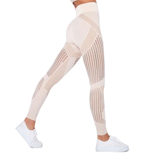 MEIION Yunafit Leggings Cleo DamenHigh Waist Booty Scrunch Butt Yoga Hosen Kompressionshose für Sport and Gym von MEIION