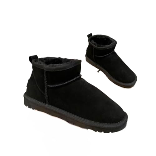 MEIION aurora hikari schuhe wolkis 2.0 boots Damen Mini-Stiefel, Klassische Fellgefütterte Winterstiefeletten, Warm & Rutschfest von MEIION