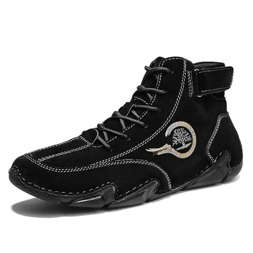 MEIION FeelFree - ergonomischer wasserdichter & schmerzlindernder Barfußschuh für Herbst und Winter Wildlederstiefel für Outdoor-Wandern – Elegante und Bequeme Mode-Sneaker von MEIION