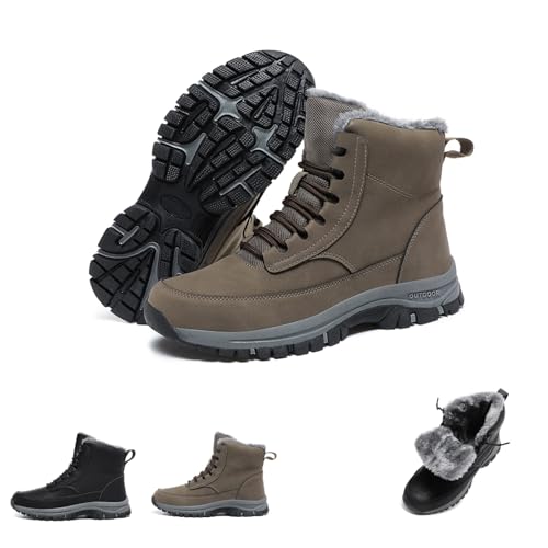 MEIION OrthoThermax - schmerzlindernder wasserdichte, isolierte Stiefel für Herbst und Winter Ergonomische Winterstiefel - Wärmend Rutschfeste Schneestiefel für Outdoor Abenteuer von MEIION