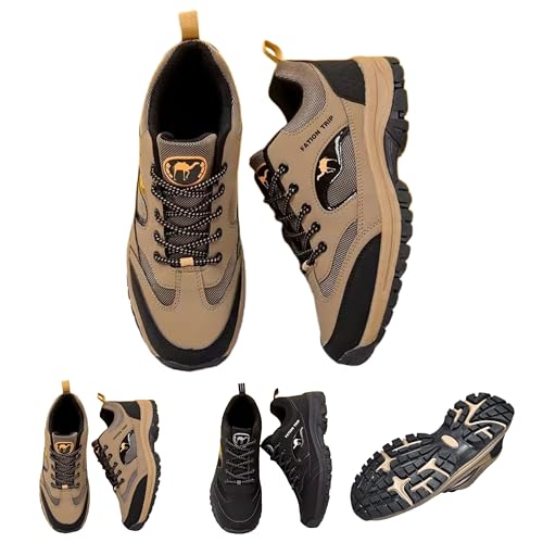 MEIION OrthoTrip ergonomische schmerzlindernde Komfortschuhe Herren- Atmungsaktive Turnschuhe für Outdoor und Freizeit von MEIION