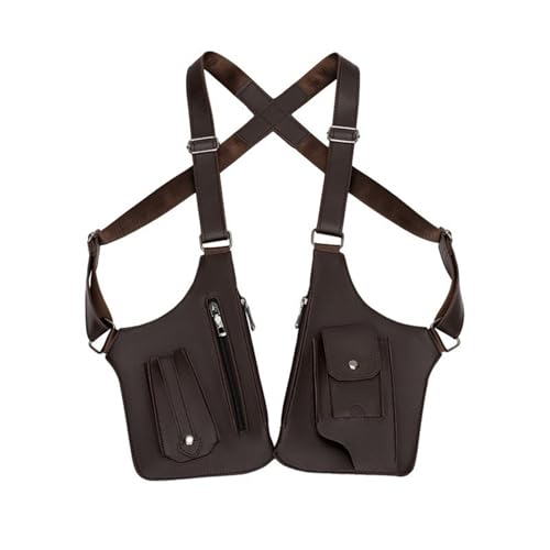 MEIION comescs Diebstahlsichere taktische Tasche mit doppeltem Schultergurt und mehreren Taschen Diebstahlsichere Herrentasche mit mehreren Fächern für Camping und den täglichen Gebrauch von MEIION