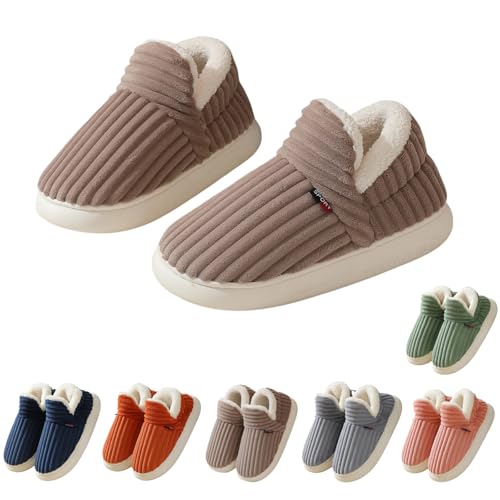 comfycrew PLUFFI - Winter Cloud Hausschuhe Unisex Pantoffeln - sich warm halten Komfortabel, atmungsaktiv, leicht & rutschfest - Ergonomische Hausschuhe für innen & außen von MEIION