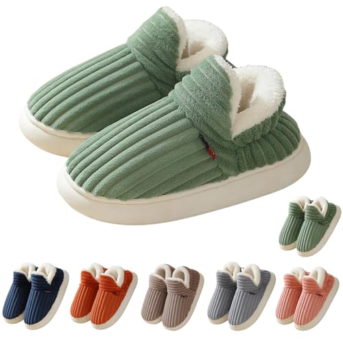 comfycrew PLUFFI - Winter Cloud Hausschuhe Unisex Pantoffeln - sich warm halten Komfortabel, atmungsaktiv, leicht & rutschfest - Ergonomische Hausschuhe für innen & außen von MEIION