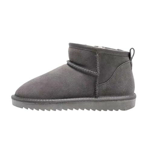 MEIION leneda Wolkies | Plateau Stiefel Bequeme Winterstiefel für Frauen Warm gefüttert Rutschfeste Stiefel von MEIION