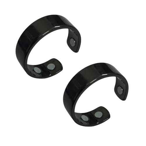MEIION nevolta Vital - Der Magnetfeldtherapie Ring Magnetring aus Edelstahl Magnetfeldtherapie Ring zur Stresslinderung, Verbesserung der Schlafqualität und Förderung des Wohlbefindens von MEIION