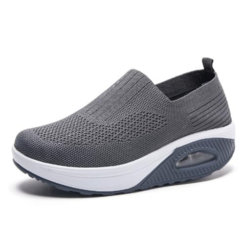 MEIION nordicdrop Nordic Drop OrthoWell – Ergonomischer schmerzlindender Schuh Atmungsaktive orthopädische Damenschuhe Leichte Wanderschuhe mit Rutschfester, luftgepolsterter Sohle von MEIION