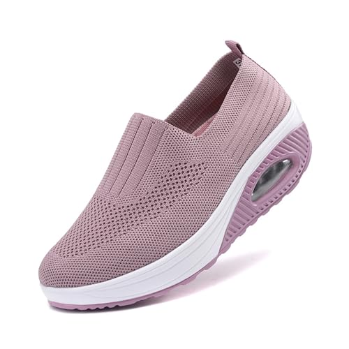 MEIION nordicdrop Nordic Drop OrthoWell – Ergonomischer schmerzlindender Schuh Atmungsaktive orthopädische Damenschuhe Leichte Wanderschuhe mit Rutschfester, luftgepolsterter Sohle von MEIION
