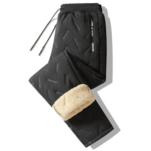 MEIION nordwind Thermohose Warme und trockene Beine – bei jedem Wetter Warme Herren Outdoorhose wasserdichte, Winddichte Fleece gefütterte Winterhose für Skifahren und Wandern von MEIION