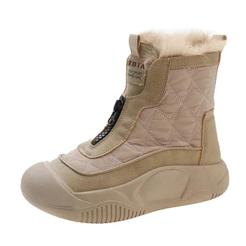 MEIION okiiva WarmBoot - Wasserdichte, rutschfeste Spitzenstiefel Damen Winterstiefel, warm gefüttert, rutschfeste Schneestiefel für kalte Tage MEIION okiiva WarmBoot - Wasserdichte, rutschfeste Spitzenstiefel Damen Winterstiefel, warm gefüttert, rutschfeste Schneestiefel für kalte Tage von MEIION
