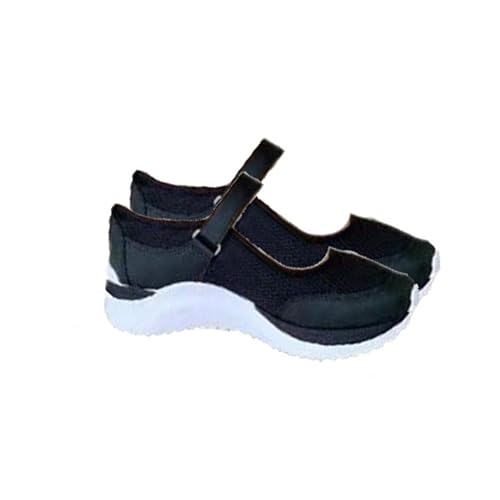 orthomode Mila - Orthopädische Schuhe Damen Sommer Sandalen - Leicht & Atmungsaktiv Mesh Plateau Sneaker, Bequeme Freizeit Laufschuhe von MEIION