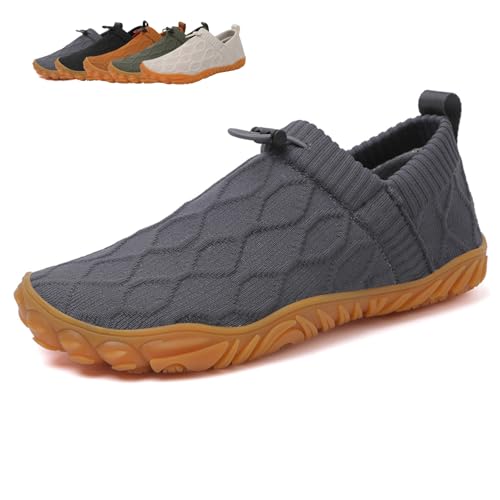 podomax PODOcomfort | Reha Barfußschuhe Barfußschuhe Herren - Breite Minimalistische Five Finger Zehenschuhe, Leichte Komfort Traillaufschuhe, Wanderschuhe & Fitnessschuhe von MEIION