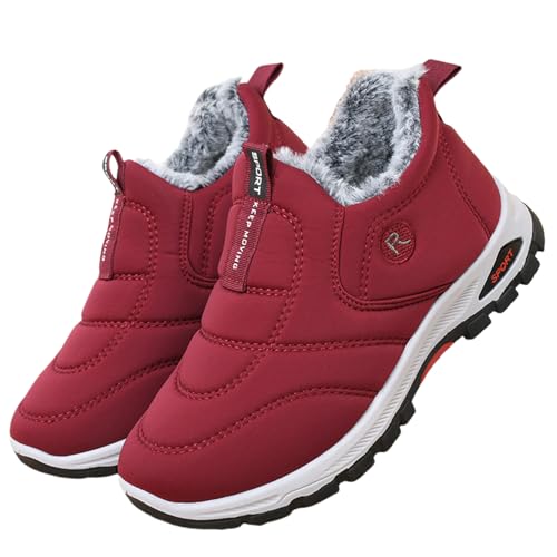 MEIION podomax PODOsport | Unisex Komfortsneaker Wasserdichte Winterschuhe Warm gefütterte Schneestiefel für Damen und Herren, rutschfeste Outdoor-Stiefel, bequem und einfach anzuziehen von MEIION