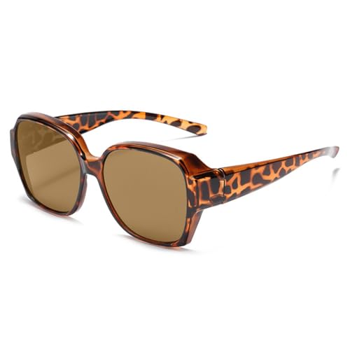 MEIION solene paris OptiShade – Polarisierende Überbrille Polarisiert Überzieh Sonnenbrille für Normale Brille mit UV400 Schutz, Übergroß und Ultraleicht ideal zum Fahren und Angeln von MEIION