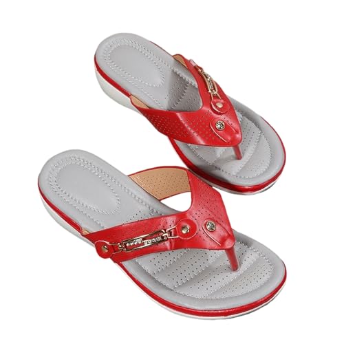 MEIION zentiv orthosummer Orthopädische Flip-Flops Damen-Flip-Flops, Sommer-Strandschuhe von MEIION