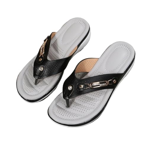 MEIION zentiv orthosummer Orthopädische Flip-Flops Damen-Flip-Flops, Sommer-Strandschuhe von MEIION