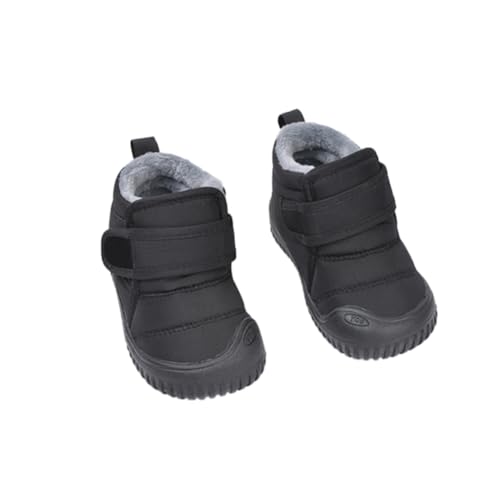 MeinBabylein Winter-Eroberer | ergonomische Barfuß-Winterschuhe – Winterbarfußschuhe für Kinder Flauschig warm gefütterte Schneestiefel – rutschfeste und Atmungsaktive Winterschuhe mit TPR-Sohle von MEIION