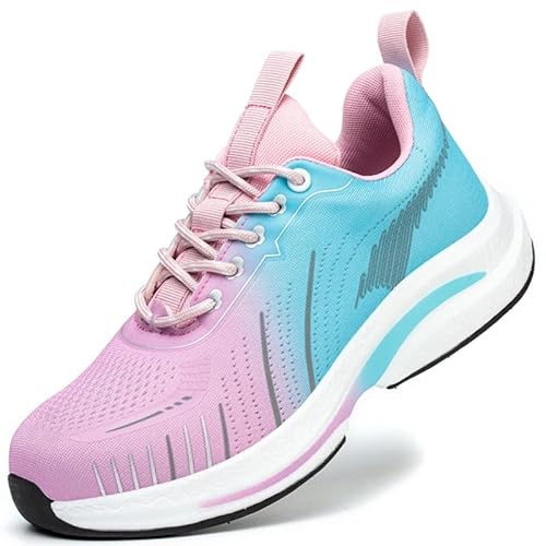 Meine Arbeitsschuhe Monroe Sicherheitsschuhe Leichte Sicherheitsschuhe für Herren und Damen mit Stahlkappe, Atmungsaktive Schutzschuhe für Arbeit und Freizeit von MEIION