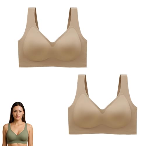 NUBELLE - Nahtloser Premium BH Nahtloser BH für perfekten Halt in großen Größen – Bequemes, weiches Design von MEIION