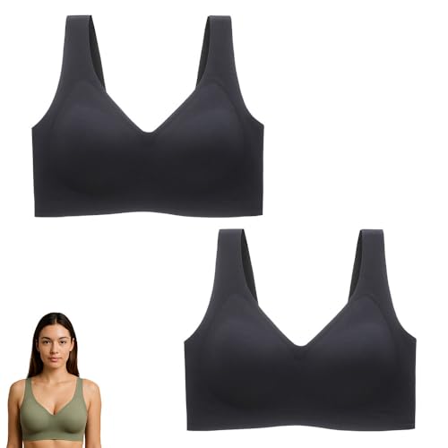 NUBELLE - Nahtloser Premium BH Nahtloser BH für perfekten Halt in großen Größen – Bequemes, weiches Design von MEIION