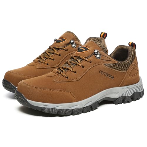 ORTHOSHOES HikePro - orthopädische Outdoor- & Wanderschuhe wasserdichte Wanderschuhe für Männer, rutschfeste Wanderschuhe, Outdoor-Schuhe mit Fußgewölbeunterstützung von MEIION
