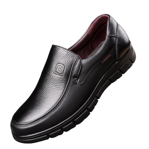 Tom Harding Robert Orthopädische Leder Schuhe Elegante Herren Lederschuhe - Business Casual Freizeitschuhe, Bequeme und Stilvolle Alltagsschuhe für Herren von MEIION