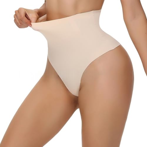 Vivelline Shaping Tanga High Waist (3er-Set) Damen Bauchweg Unterhose - Bequeme, Figurformende Shapewear mit Hoher Elastizität, Miederhose Bauchkontrolle, Moderne und Atmungsaktive Miederslips von MEIION