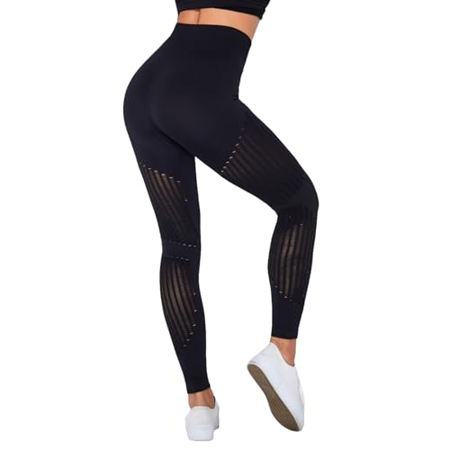 Wolff | Anti Cellulite Kompressions Leggings Hochwertige Damen Leggings mit hoher Taille, Nahtloser Fit, Butt Lift Yogahose, dehnbar für Workout, Fitness und Gym, komfortabel und stilvoll von MEIION