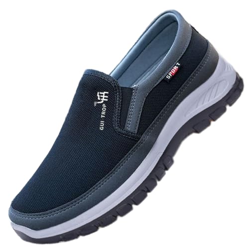 bergxperten Orthofeet ergonomische schmerzlindernde Komfortschuhe für Männer Leichte Herren Wanderschuhe Anti-Rutsch Outdoor Schuhe Atmungsaktive Freizeitschuhe von MEIION