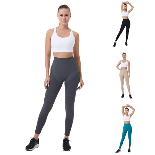 cellulu Anti-Cellulite LeggingsDamen Nahtlose Kompressions Leggings - Yoga & Fitnesshose mit Hoher Taille für Gym, Workout & Jogging - Bequeme Sporthose cellulu Anti-Cellulite LeggingsDamen Nahtlose Kompressions Leggings - Yoga & Fitnesshose mit Hoher Taille für Gym, Workout & Jogging - Bequeme Sporthose von MEIION