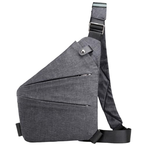 deinreiseheld dein reiseheld Anti-Diebstahl Tasche Reisetasche - Wasserdichte Sling-Brusttasche mit mehreren Fächern, perfekte Crossbody-Tasche für Damen und Herren von MEIION