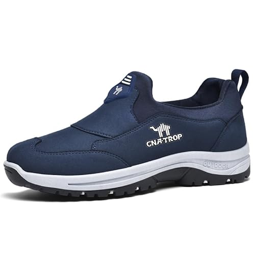 fliptfeets Herren Schuhe Herren Frühling Und Herbst Slip-On Lazy Soft Sole Leichte Sportschuhe Bequem, Ohne Schnürsenkel – Leichte Casual Sportschuhe für Freizeit und Gym von MEIION