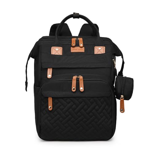 haltungshelfer BabyBliss Pro Wickeltasche Mit Wickelstation Multifunktionaler Wickelrucksack - Lässige Reisetasche für Windeln mit großer Kapazität von MEIION