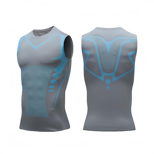 maxmuskel Body Shaper Herren Bodyshaper Fashion Kompressionsshirt für Herren - Formende ärmellose Weste für optimalen Körperbau, atmungsaktive Sportbekleidung, für Fitness und Training maxmuskel Body Shaper Herren Bodyshaper Fashion Kompressionsshirt für Herren - Formende ärmellose Weste für optimalen Körperbau, atmungsaktive Sportbekleidung, für Fitness und Training von MEIION
