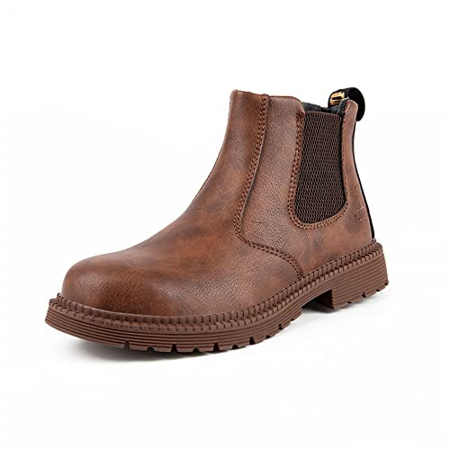 meine arbeitsschuhe Kodiak Sicherheitsschuhe Arbeitsstiefel für Männer und Frauen, wasserdichte Arbeitsstiefel aus Leder meine arbeitsschuhe Kodiak Sicherheitsschuhe Arbeitsstiefel für Männer und Frauen, wasserdichte Arbeitsstiefel aus Leder von MEIION