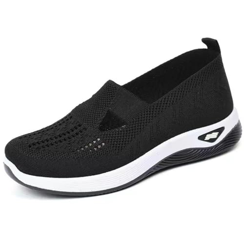 podoback ANNELIE - Der Sommerschuh, der Leichtigkeit spürbar Macht Orthopädische Damenschuhe - Leichte, schnürungsfreie Slip-On Sneakers für Bequeme Spaziergänge, atmungsaktive Turnschuhe von MEIION