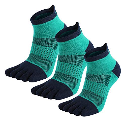 MeiKan Zehensocken,Laufsocken für Herren&Damen, 3 Paar Unisex Sneaker Sportsocken von MeiKan