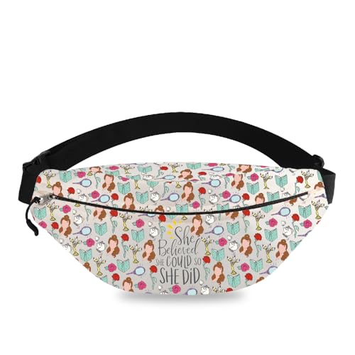 MEIKIUP Meerjungfrau Crossbody Tasche Meerjungfrau Prinzessin Fans Geschenk Märchen Umhängetasche Prinzessin Geburtstagsgeschenk für Tochter, Ari Wb, Modern von MEIKIUP