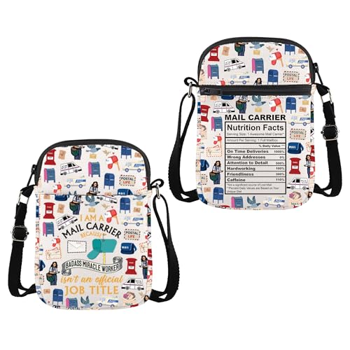 MEIKIUP Posttragetasche, Umhängetasche, Postpersonal, Kuriertasche, Posttragetasche, Arbeiter, Wertschätzungsgeschenk, Mail Cb, Modern MEIKIUP Posttragetasche, Umhängetasche, Postpersonal, Kuriertasche, Posttragetasche, Arbeiter, Wertschätzungsgeschenk, Mail Cb, Modern von MEIKIUP