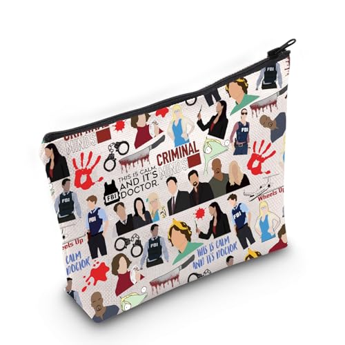 MEIKIUP Tragetasche aus Segeltuch mit Aufschrift "Criminal TV Show, Criminal TV Show, Fanartikel, TV-Show-Fans, Kriminelle Tasche, 现代 von MEIKIUP