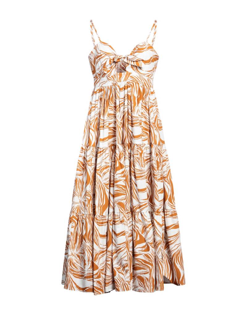 MEIMEIJ Midi-kleid Damen Braun MEIMEIJ Midi-kleid Damen Braun von MEIMEIJ