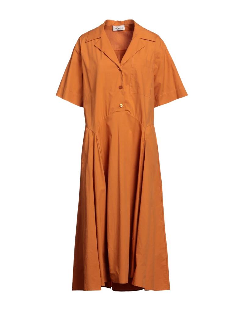 MEIMEIJ Midi-kleid Damen Orange von MEIMEIJ