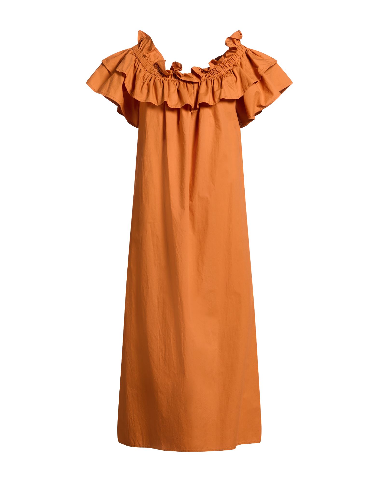 MEIMEIJ Midi-kleid Damen Orange von MEIMEIJ