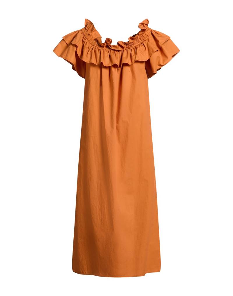 MEIMEIJ Midi-kleid Damen Orange von MEIMEIJ