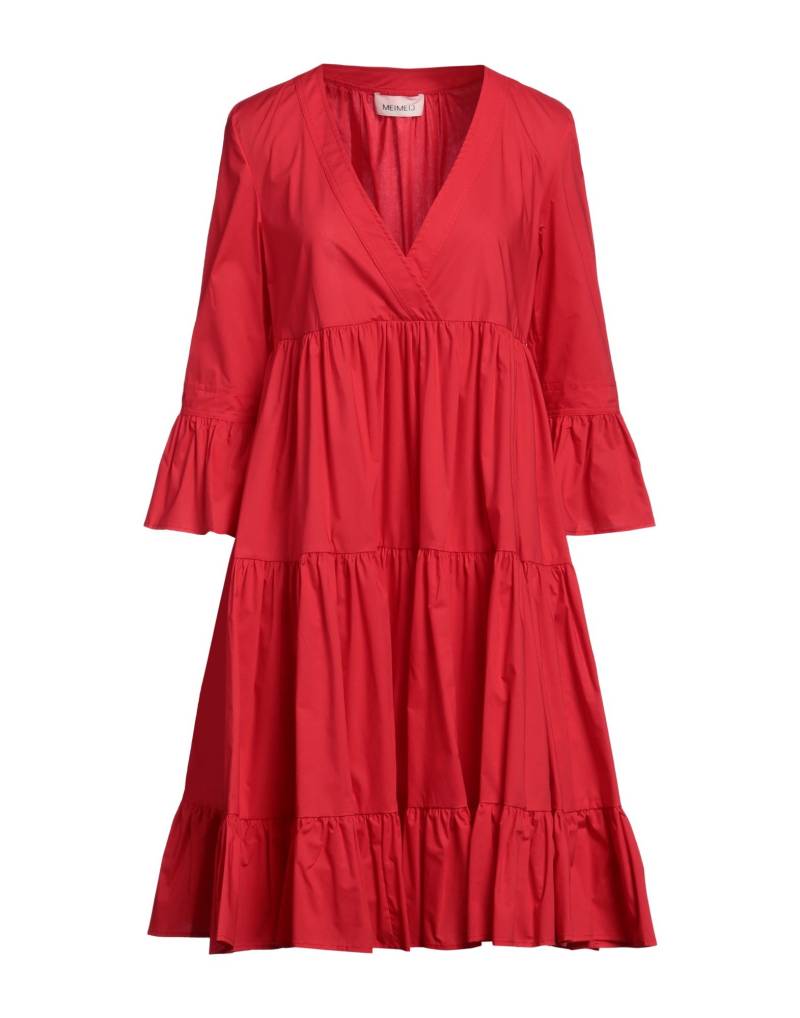 MEIMEIJ Midi-kleid Damen Rot von MEIMEIJ