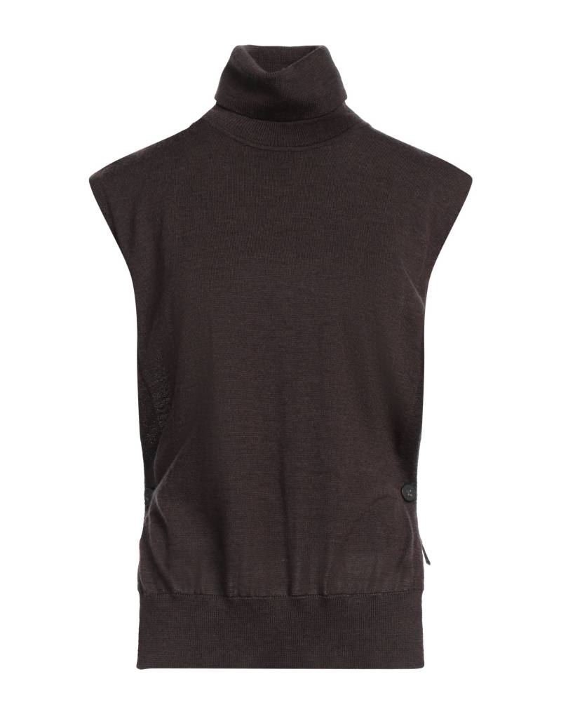 MEIMEIJ Rollkragenpullover Damen Dunkelbraun von MEIMEIJ